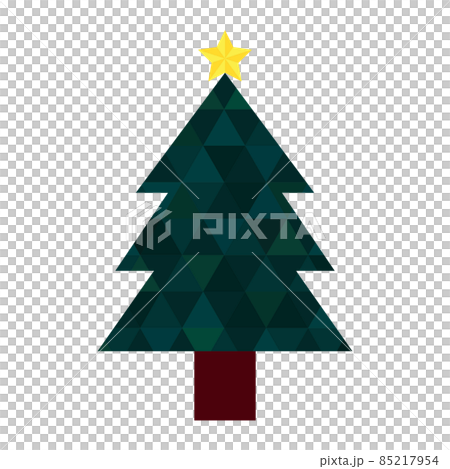 クリスマスツリーのベクターイラスト クリスマスツリーのベクターイラスト 85217954