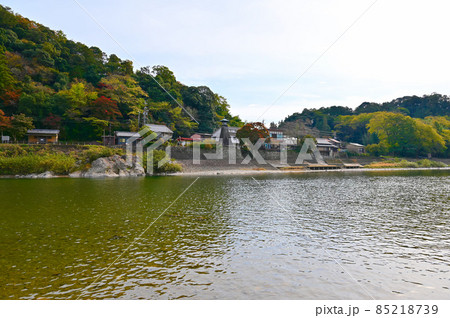 上有知湊 川湊灯台 長良川 美濃市 上有知湊 川湊灯台 長良川 美濃市 85218739