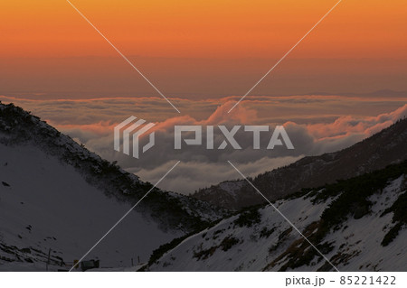 室堂夕景 室堂夕景 85221422