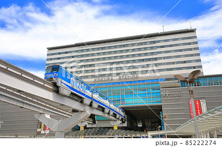【福岡県】晴天下のJR小倉駅南口 【福岡県】晴天下のJR小倉駅南口 85222274