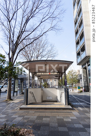 京都市営地下鉄東西線京都市役所前駅付近の様子 85223467