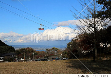 ロープウェイ　大分県別府市鶴見岳 85224464