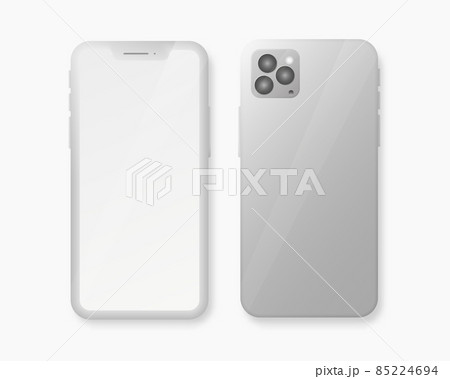 Realistic smartphone template mockup 85224694