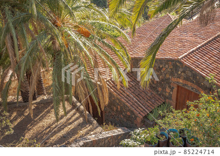 View of the rooftops in the village of Masca, Tenerife View of the rooftops in the village of Masca, Tenerife 85224714