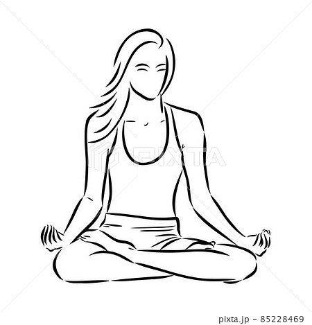 Pose Toe Yoga Icon Outline Style Stock Vector by ©iconfinder 470071812