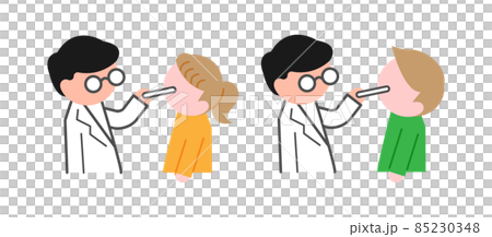 PCR 測試測試醫院圖標電暈 85230348