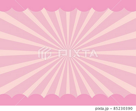 背景 壁紙 目立つ ピンク 集中線 雲 吹き出しのイラスト素材 背景 壁紙 目立つ ピンク 集中線 雲 吹き出しのイラスト素材