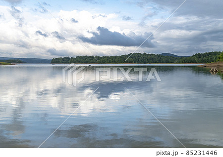 朱鞠内湖畔キャンプ場　夏の北海道 85231446