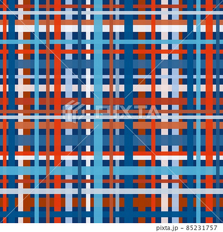 格子模様　チェック　抽象模様 85231757