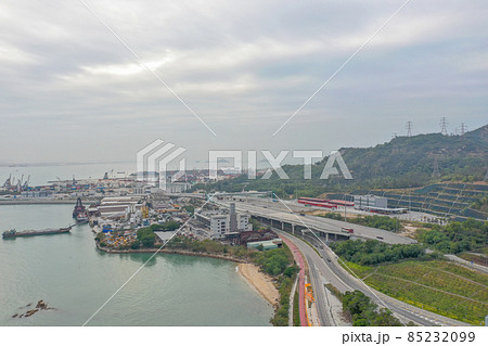River Trade Terminal , the Pillar Point, Tuen Mun, hong kong 19 Dec 2021 River Trade Terminal , the Pillar Point, Tuen Mun, hong kong 19 Dec 2021 85232099