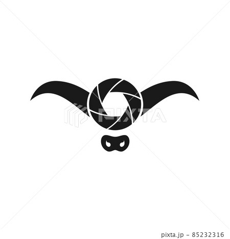 horn with camera shutter logo design vector graphic symbol icon sign illustration creative idea horn with camera shutter logo design vector graphic symbol icon sign illustration creative idea 85232316