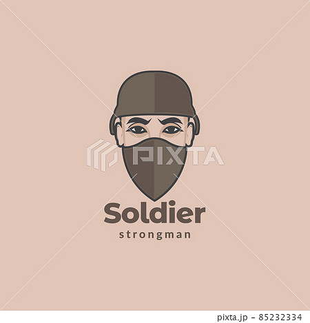 face man with mask helm soldier logo design vector graphic symbol icon sign illustration creative idea face man with mask helm soldier logo design vector graphic symbol icon sign illustration creative idea 85232334
