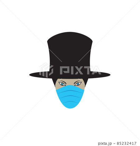 beauty face women with magic hat and mask logo design vector graphic symbol icon sign illustration creative idea beauty face women with magic hat and mask logo design vector graphic symbol icon sign illustration creative idea 85232417