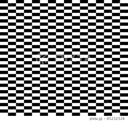 チェック柄 壁紙 背景 白×黒 パターン1のイラスト素材 [85232526] - PIXTA, 画像サイズ:450x424