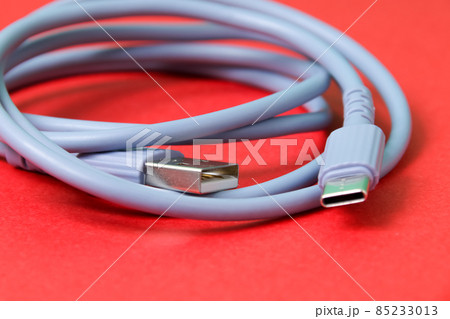 ケーブル, USBケーブル, USB, OA機器, デジタル, パソコン, ビジネス, 接続 85233013