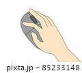マウスを使う手 85233148