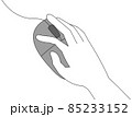 マウスを使う手 85233152