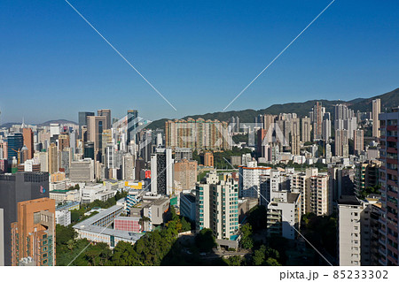 skyscrapers in a modern city, wan chai, hong kong  1 Dec 2021 85233302