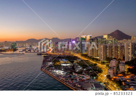kwun tong tsai bay, kowloon Hong Kong 1 Dec 2021 85233323