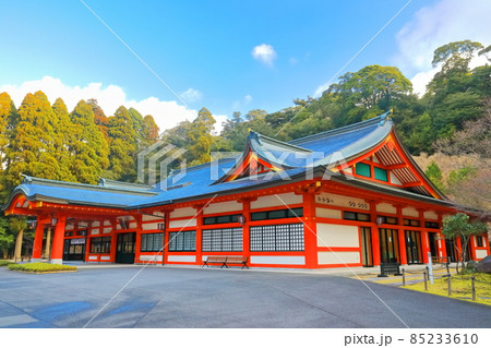 【鹿児島県】霧島神宮（神楽殿） 85233610