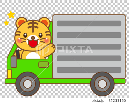 Tiger driving a truck 4 85235160