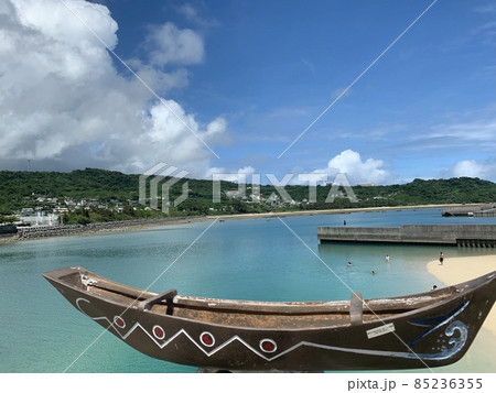 奥武島のビーチ 85236355