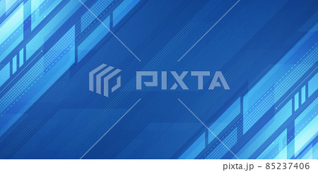 Abstract blue technology with geometric design and digital network background Abstract blue technology with geometric design and digital network background 85237406