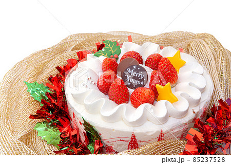 クリスマスの苺ショートケーキ、デコレーションケーキ クリスマスの苺ショートケーキ、デコレーションケーキ 85237528