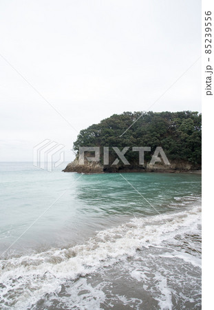 冬の袙海岸 85239556