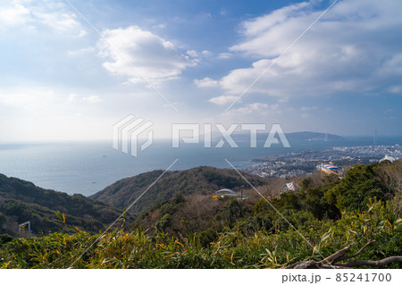 旗振山の山頂から見た瀬戸内海（須磨浦公園） 85241700
