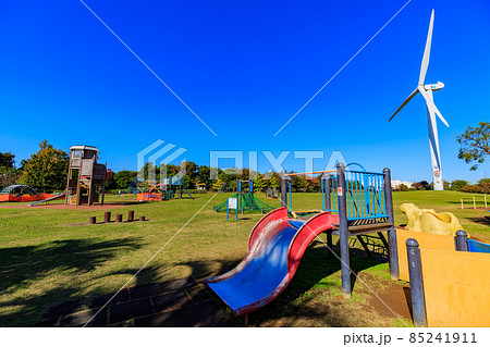 東京　江東区　若洲海浜公園　遊具広場 85241911