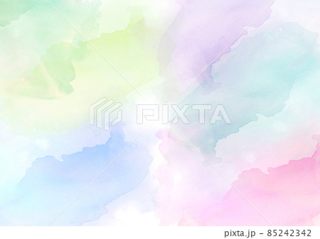 水彩風の背景素材 85242342