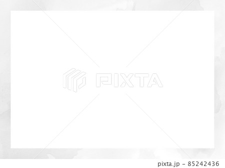 水彩風のフレーム素材 水彩風のフレーム素材 85242436