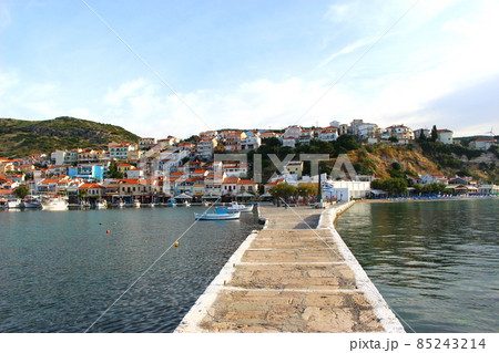 ピタゴリオ、サモス島　ギリシャ 85243214