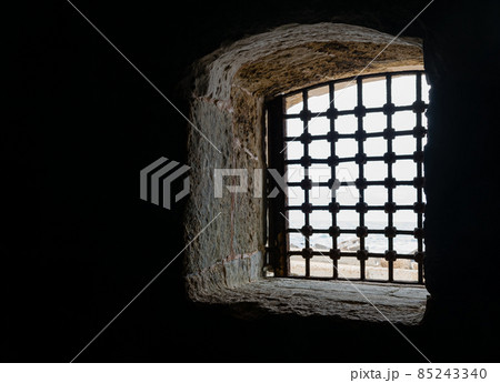 One of the windows of  the Citadel of Qaitbay 85243340