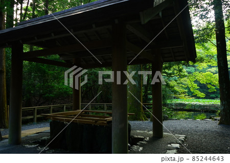 伊勢神宮 内宮 手水舎 伊勢神宮 内宮 手水舎 85244643