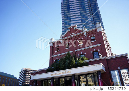 クリスマス前でバカラのシャンデリアが飾られ華やぐ東京・渋谷・恵比寿ガーデンプレイス 85244739