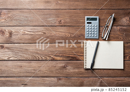 Still life of accountant office workspace 85245152