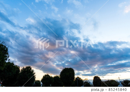 冬の夕暮れ 冬の夕暮れ 85245840
