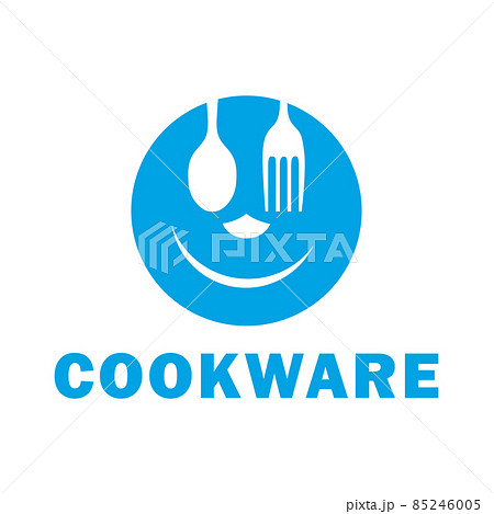 Vector logo of the cookware, dining utensils store 85246005