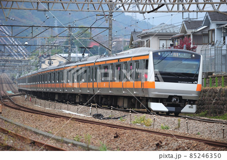 中央本線　四方津－上野原　JR東日本　E233系0番台　H47編成（豊田） 85246350