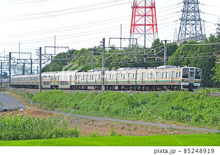 高崎線 本庄-岡部 JR東日本 211系 C15編成(高崎) 高崎線 本庄-岡部 JR東日本 211系 C15編成(高崎) 85248919