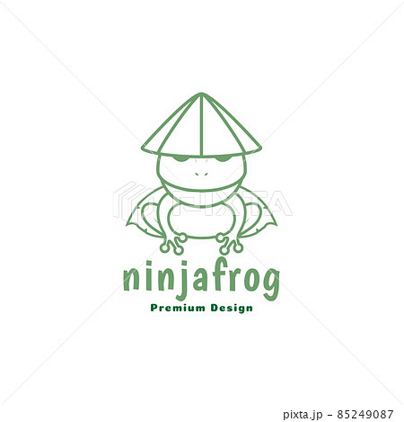 cute frog ninja logo design vector graphic symbol icon sign illustration creative idea cute frog ninja logo design vector graphic symbol icon sign illustration creative idea 85249087