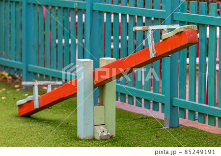 Red Seesaw Playground 85249191