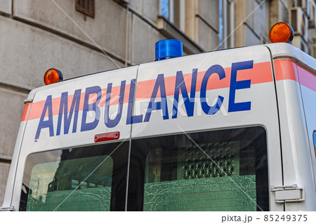 Ambulance Sign Van 85249375
