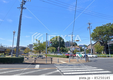 長湫仲田交差点(はなみずき通駅 リニモ 愛知県 長久手市) 長湫仲田交差点(はなみずき通駅 リニモ 愛知県 長久手市) 85250185