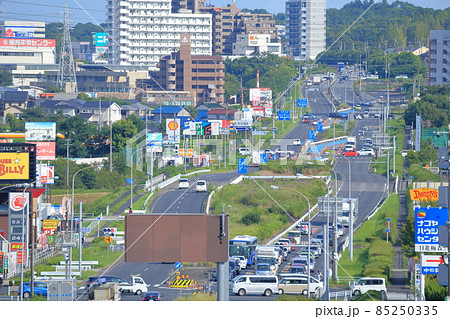 都市を結ぶ交通網（愛知県 日進市 153号線） 85250335