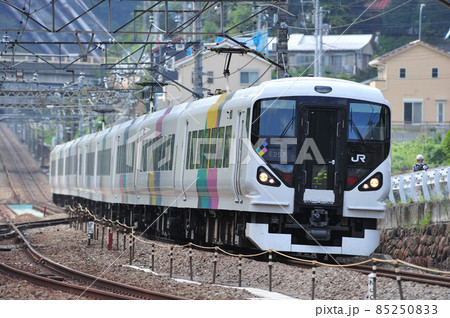 中央本線　四方津－上野原　JR東日本　E257系0番台　M-110編成（松本）　あずさ　かいじ 85250833