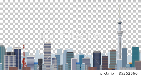 Skyscraper big city background material 85252566