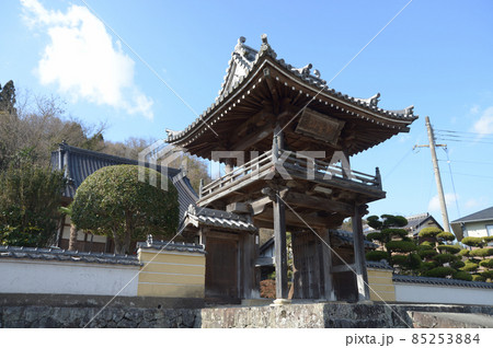 宿場町平福 正覚寺 鐘楼 兵庫県佐用町 宿場町平福 正覚寺 鐘楼 兵庫県佐用町 85253884